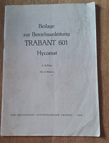 Beilage zur betriebsanleitung - beilage,