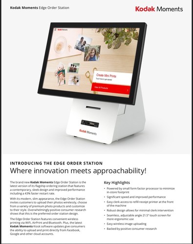 Kodak kiosk picture - kodak,