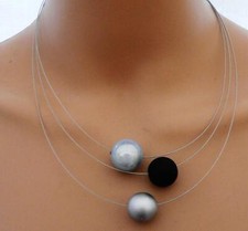 3 reihig Collier Halskette