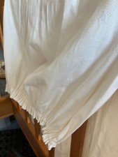 Gardinen 2 Übergardinen weiß