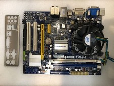 Mainboard Bundle Foxconn G41MX R2.0 + Intel Core Duo E6600 mit 2,4 GHz + Kühler