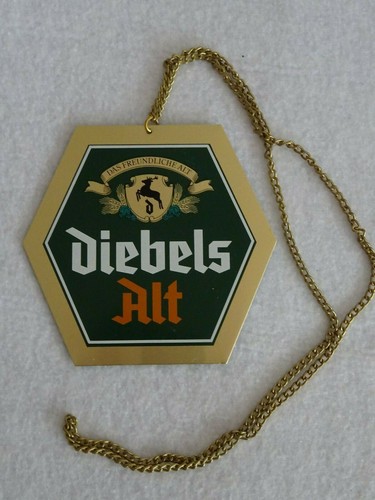 Diebels alt zapfhahnschild - diebels,