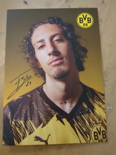 Orginales Autogramm. Borussia DFB.  Bundesliga. 2025/26. BVB. Fabio Silva