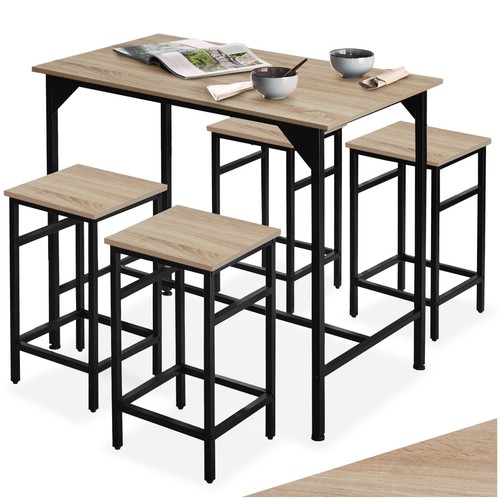 Bartisch set stehtisch - mit, 4