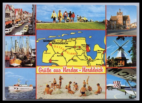 Ansichtskarte norden norddeich - ansichtskarte, norden-norddeich