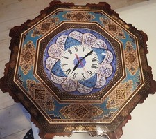 XXL Wanduhr Vintage Bunt 55 cm 