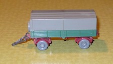 Wiking HO 1:87 LKW Anhänger Typ 8 grün 60er Jahre