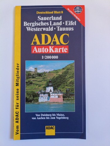 Adac autokarte deutschland - adac,