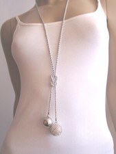 Damen Hals Kette lang Y