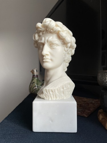 Vintage david büste skulptur - vintage,