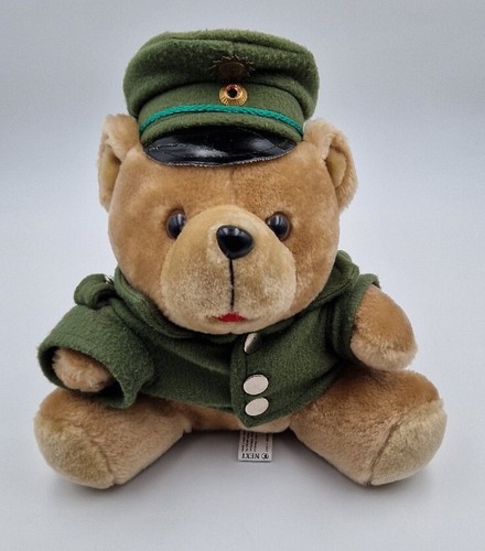 Vintage polizei teddybär - vintage, in