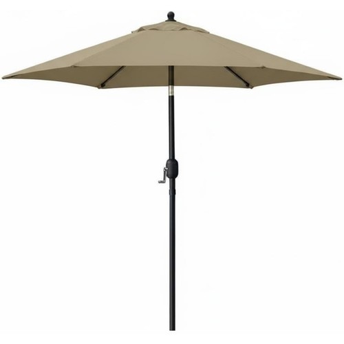 Stabiler gartenschirm khaki - gartenschirm,