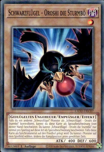 Schwarzflügel oroshi die - schwarzflügel,