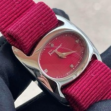 Salvatore Ferragamo Varina Varina Quarz Rosa Ledergürtel