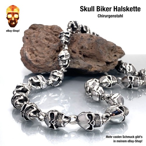 Skull halskette - 15,