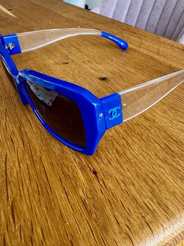 Chanel sonnenbrille damen blau - chanel,