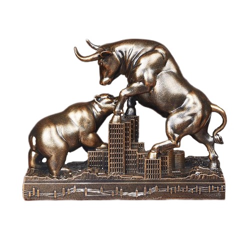 Wall street bulle - wall, bär