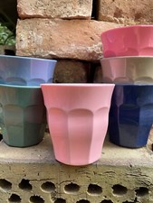 Rice Denmark Becher Melamin  Kinderbecher  Partybecher 250 ml Inhalt    hellrosa