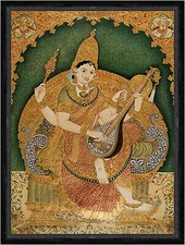 Saraswati Chitragara Krishnappa indische Göttin Hinduismus Weisheit Faks_B 01145
