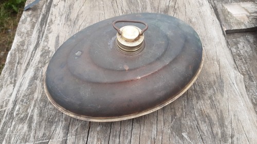 Alte wärmflasche antik aus - alte,