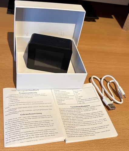 Co2 messgerät detektor mit - co2,