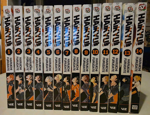 Haikyuu manga english volumes - manga,