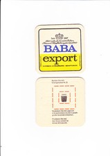 Bierdeckel baba bier - bier,
