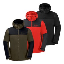 Jack Wolfskin Herren Regenjacke Jacke Outdoorjacke Jasper Ins Jacket M