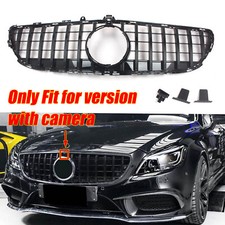 Kühlergrill Schwarz glanz Sport Optik für Mercedes CLS W218 Facelift 15-18