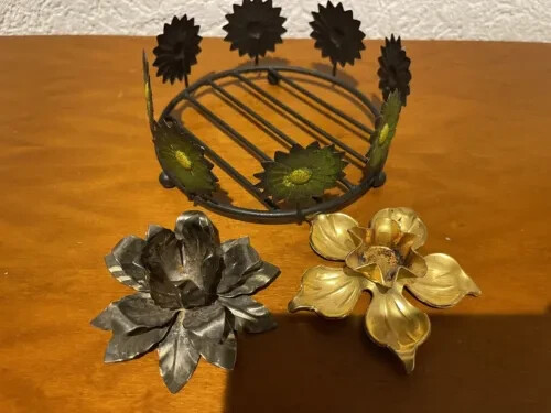 Metall kerzenständer - metall,