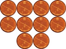 10x Reflektoren Anhänger