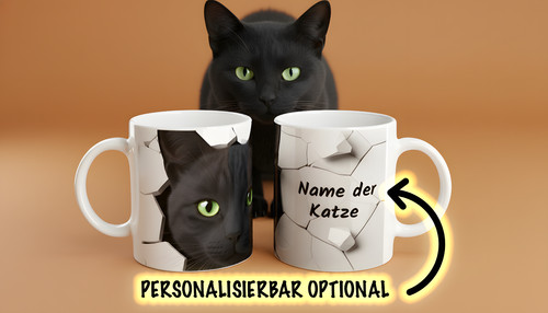 Katze tasse süß - katze,
