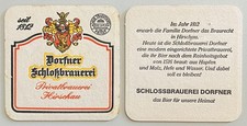 Bierdeckel Hirschau Schloßbrauerei Hirschau (2)