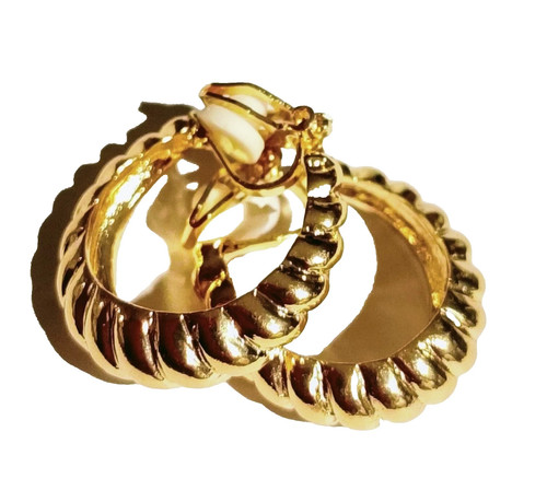 Creolen goldf elegant 2cm - creolen,