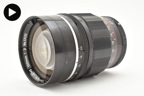 Exc canon 100mm f 2 - 100mm, mf
