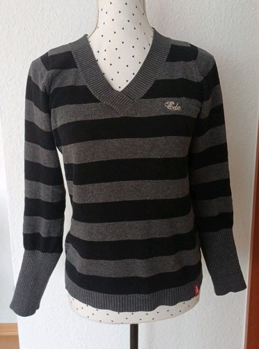 Pullover schwarz grau - pullover,