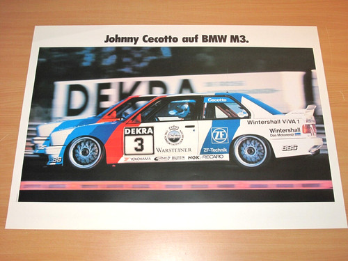 Bmw e30 poster johnny - bmw,