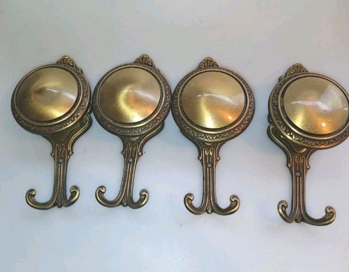 Wandhaken messing vintage - wandhaken,