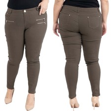Damen Skinny Jeggings Slim Fit