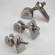 Edelstahl Torband Treppe