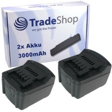 2x Li-Ion Akku 14,4V 3000mAh
