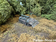 NVA T55T Bergepanzer Planierschild, DDR Panzer, Militar, Spur H0, 1:87, Unbemalt