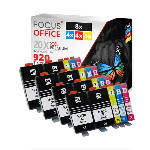 20x drucker patrone - für, hp