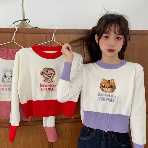 Mori mädchen pullover pulli - mori,