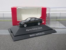 Herpa BMW Alpina B3 Coupe E46 "Alpina Edition 2008" Schwarz Neuwertig OVP