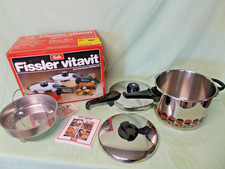 Schnellkochtopf Fissler Vitavit - mit Einsatz - neuwertig--Nachlass