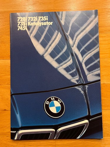 Prospekt bmw e23 - 7er, /