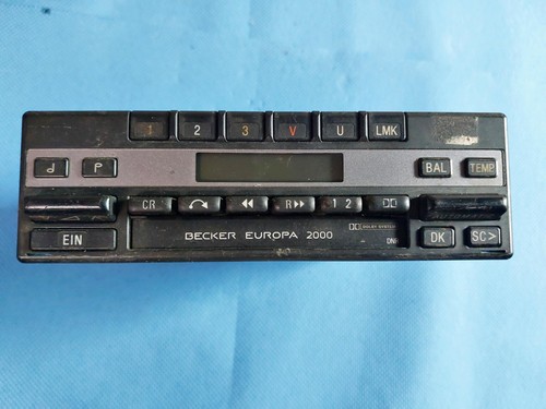 Becker europa 2000 - becker, mercedes