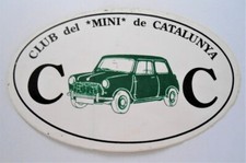 Werbe-Aufkleber CC Club del