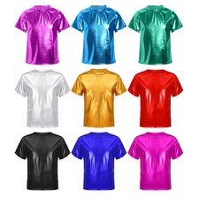 Mädchen metallic shirts - mädchen,